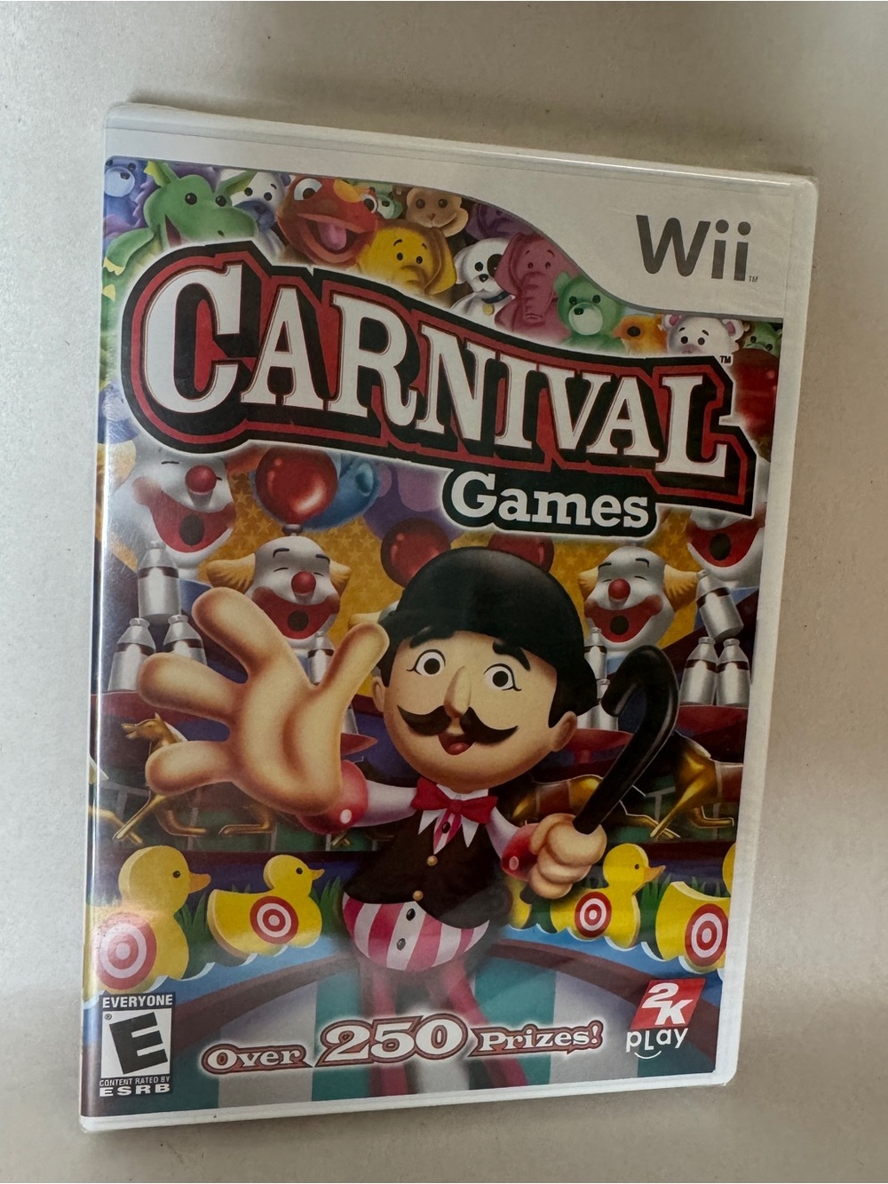 Carnival Games (Nintendo Wii, 2007) Over 250 Virtual Prizes New - SEALED